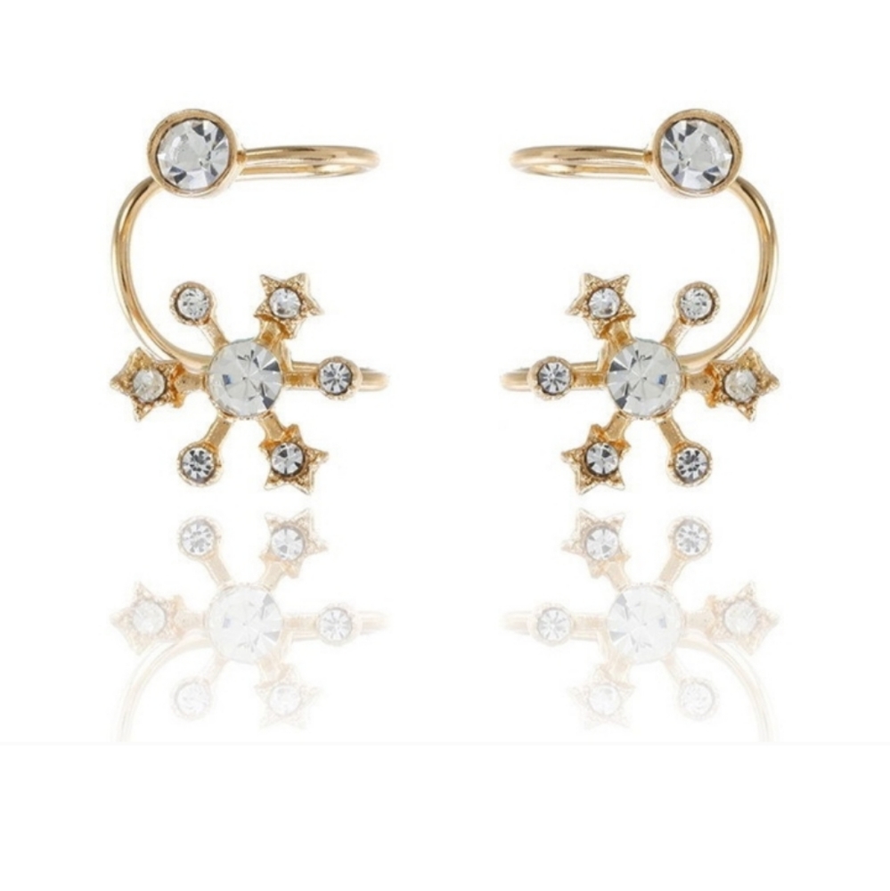 Snowflake Ear Cuffs - Picture 5 of 5